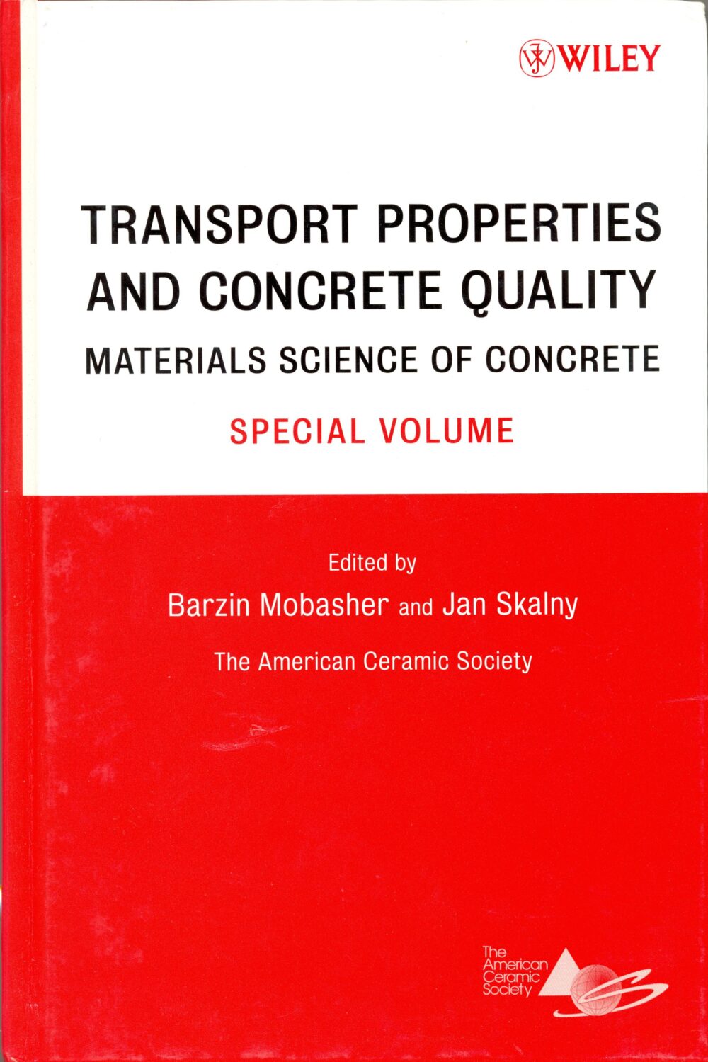 Book cover: Transport properties and concrete quality