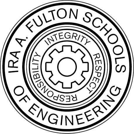 Ira A. Fulton Schools of Engineering academic integrity emblem with "integrity, responsibility and respect" in the center