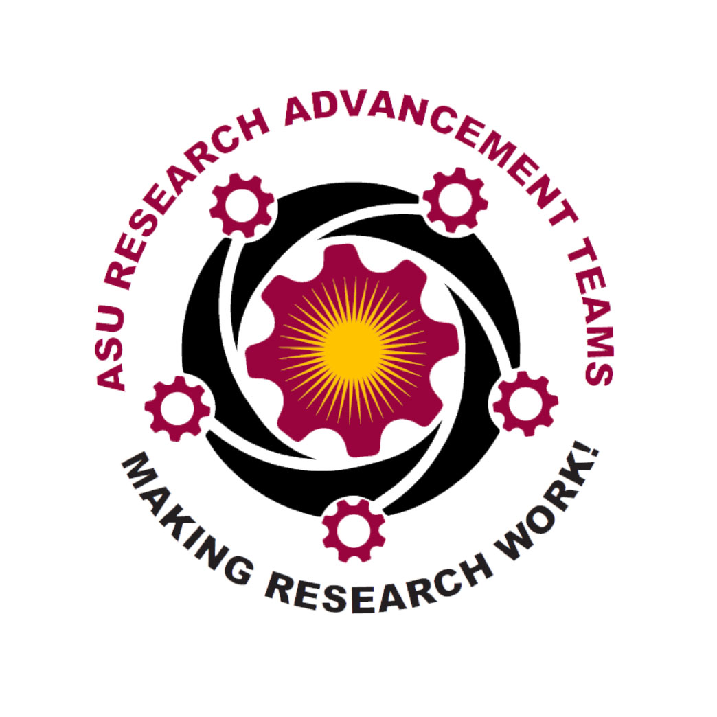 ASU research advancement teams logo